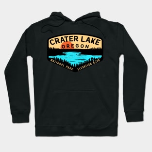 Crater Lake National Park Oregon Forest Hoodie